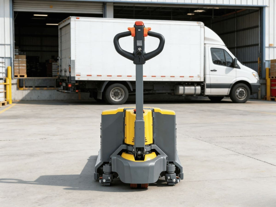 Raelon blog image for common questions about electric pallet jacks and straightforward answers