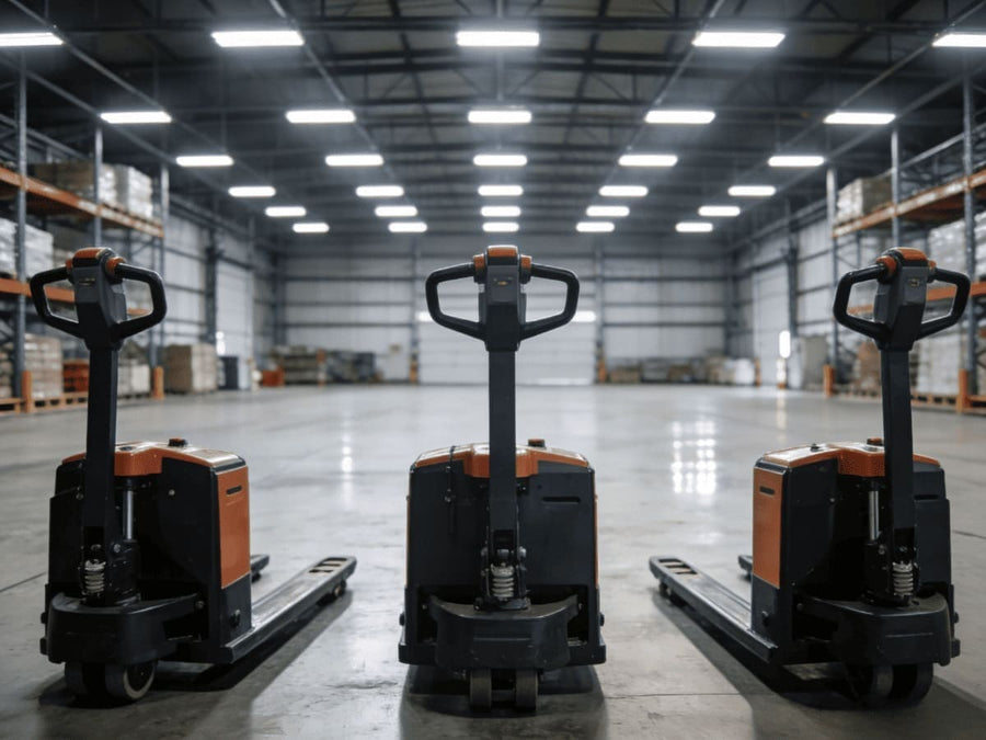 Raelon blog image for choosing the right pallet jack and understanding pallet jack types