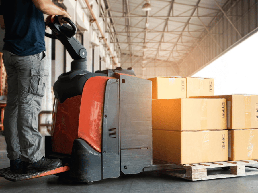 Raelon blog image for lithium electric pallet jack guide for modern warehouse operations