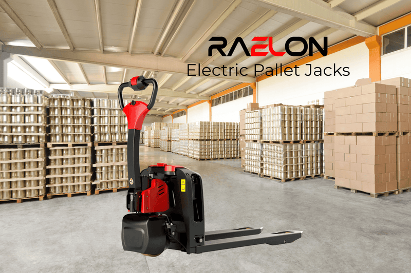 Raelon blog image for choosing the right electric pallet jack for your business