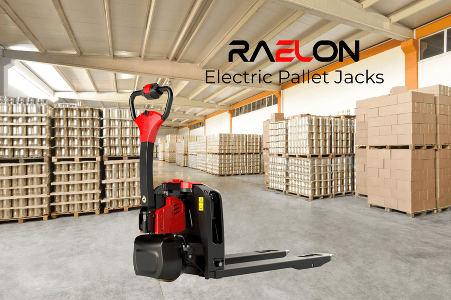 Raelon blog image for choosing the right electric pallet jack for your business