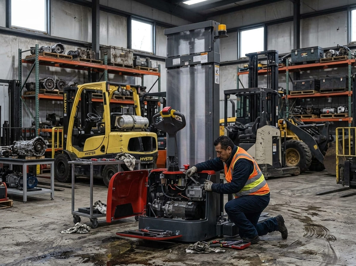Electric pallet stacker troubleshooting guide — common faults and fixes