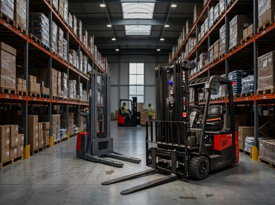 Pallet stacker vs forklift — which one your warehouse needs