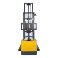 Yellow and black stacker on a white background