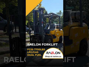 Video of Raelon FG35 7700 lbs Forklift Built for Heavy Loads