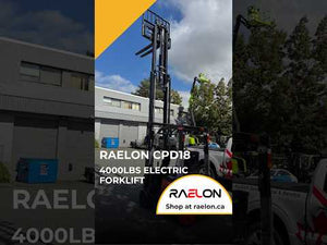 Raelon CPD18 4,000lbs Electric Forklift with Fork Positioner & Sideshift