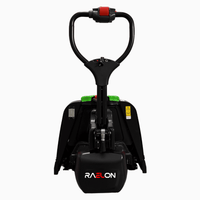 Raelon 3300lbs li ion electric pallet jack F4 Green front view