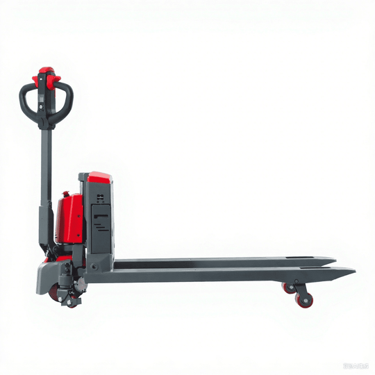 Raelon 3300lbs lithium pallet jack CBD15W-II side profile