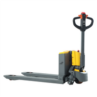 Raelon 4400lbs lithium pallet jack CBD20W-II low side view with forks