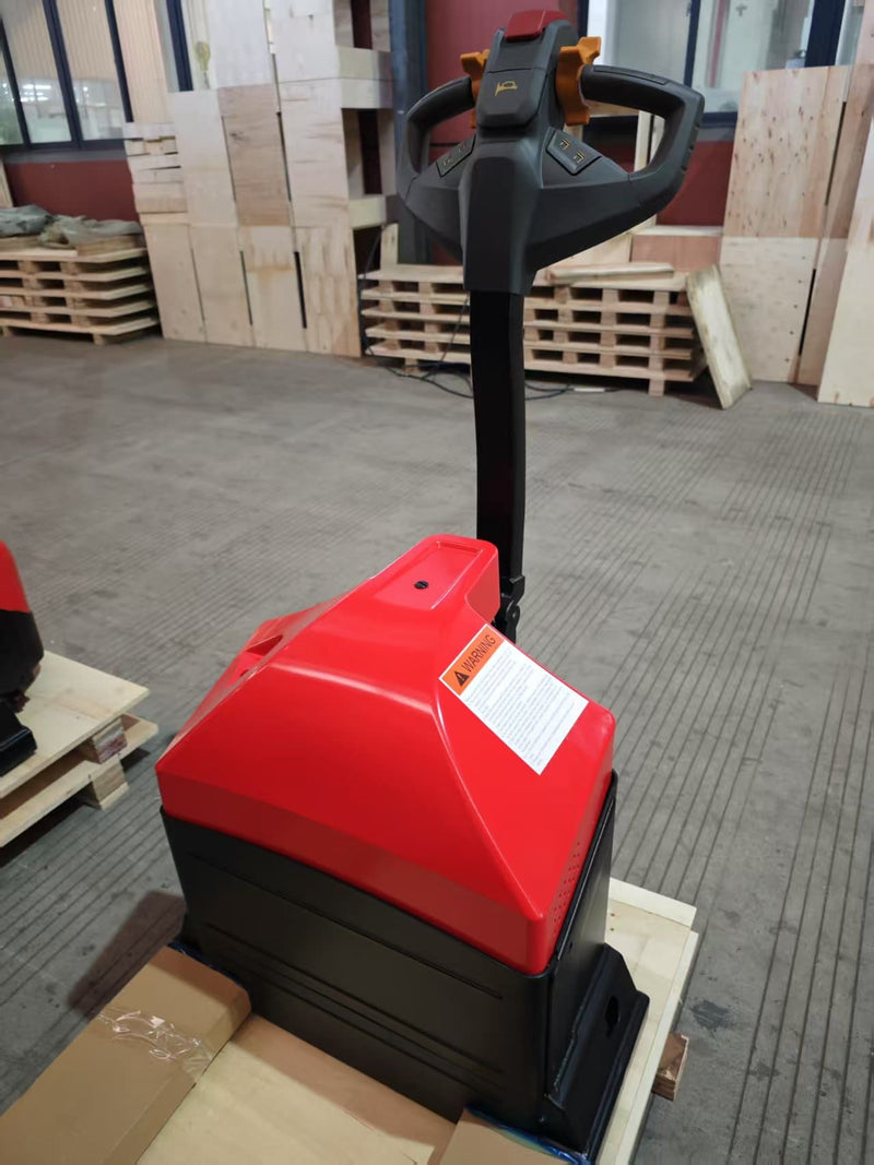 Rear oblique view of the CBD15W-E19 body and red top cover with the handle raised