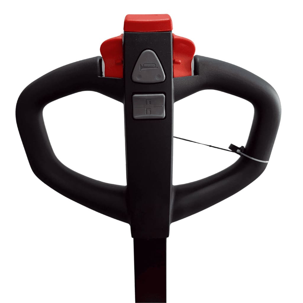 Control handle and butterfly throttle of the Raelon CBD15W-II lithium electric pallet jack