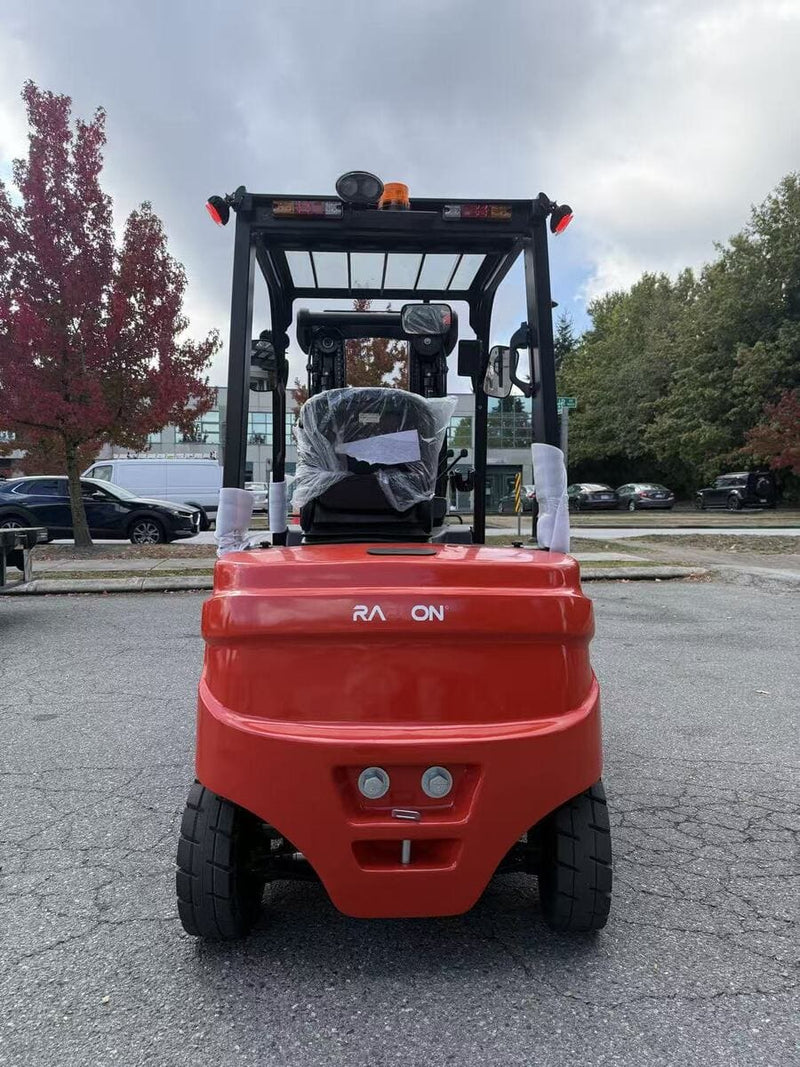 Raelon EFL25 5500lbs electric forklift real photo rear view