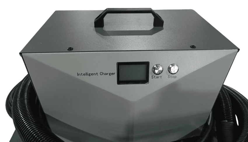 Raelon 3300lbs Electric Forklift 3 Wheel 3 Stage Triplex Mast 189in Li Ion with UL Charger