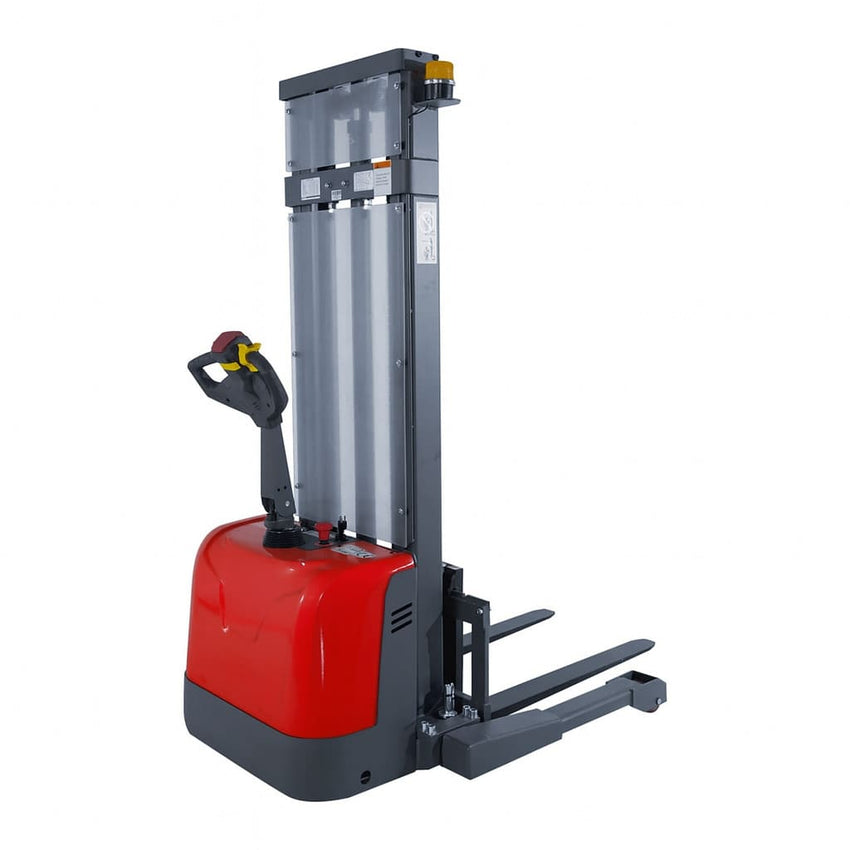 Raelon CTD15R electric walkie stacker front angle view