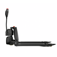 Raelon EPT15-EZ 3300lbs Li-ion electric pallet jack fork and chassis side view