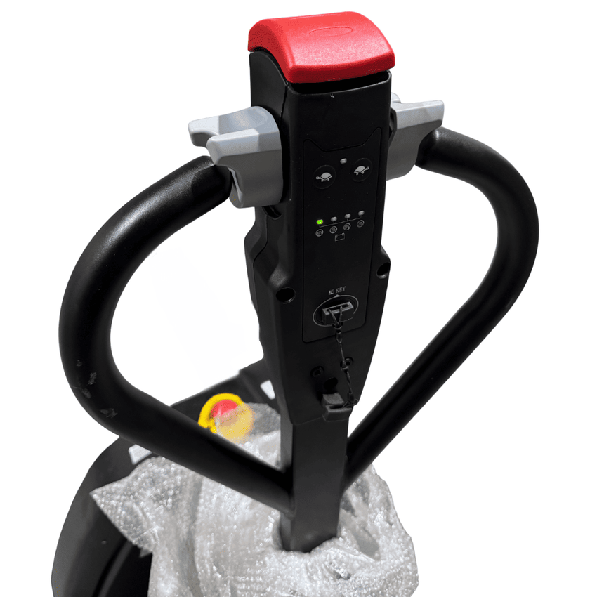 Raelon EPT15-EZ control head close up showing throttle and safety controls
