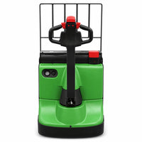 Raelon EPT25-WA electric pallet jack with backrest front view