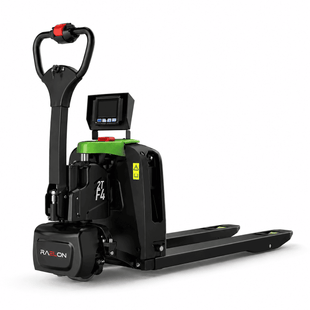 Raelon F4-201 4400lbs Lithium-ion Electric Pallet Jack With Scale Green