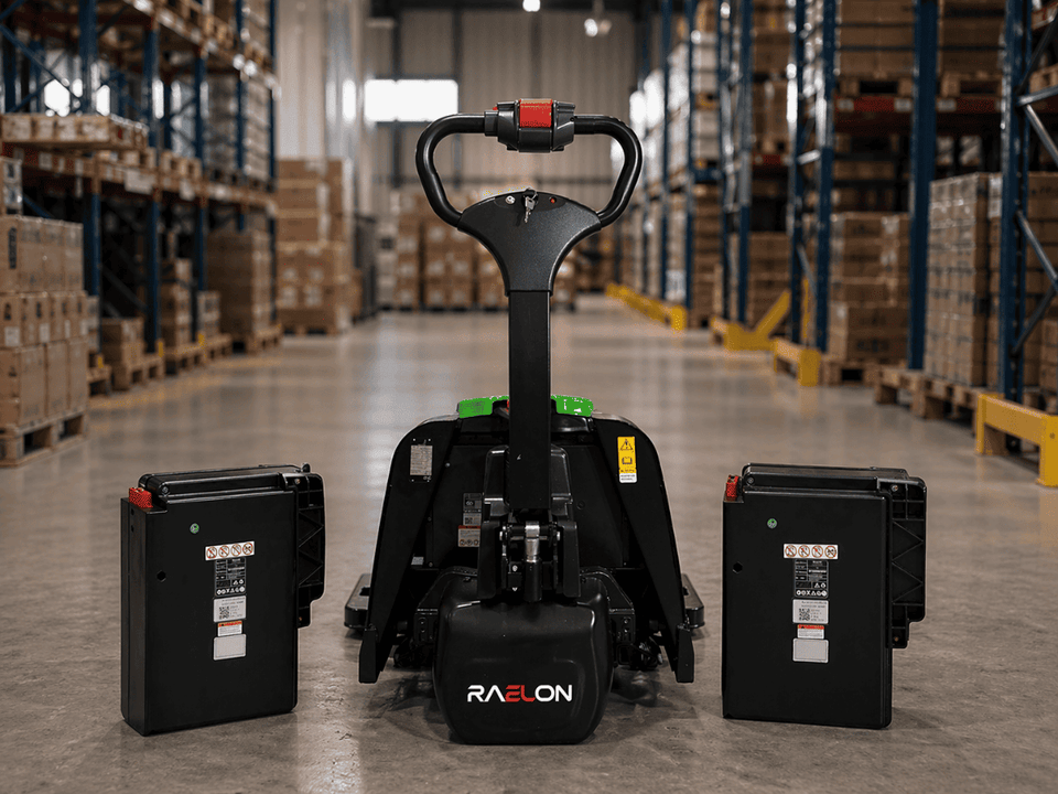 Raelon F4-201 with two removable lithium-ion batteries