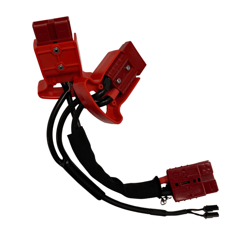 Raelon F4-201 plugger transfer cable assembly 3 connector full view