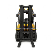 Raelon FD30 6600lbs diesel forklift front view with mast and forks