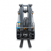 Raelon FG25 5500lbs LPG forklift front view with forks and mast