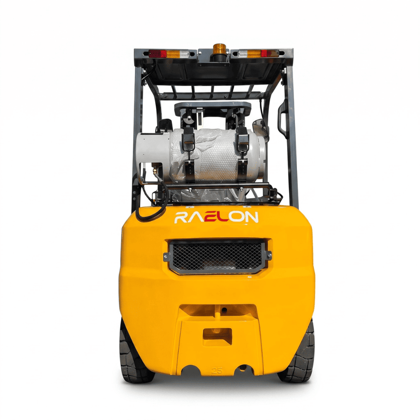 Raelon FG25 5500lbs LPG forklift rear view