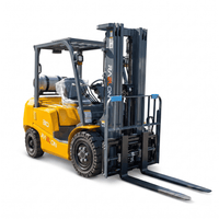 Raelon FG30 6600lbs LPG forklift front right view