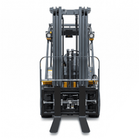 Raelon FG30 6600lbs LPG forklift front view with mast and forks