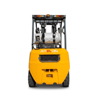 Raelon FG30 6600lbs LPG forklift rear view
