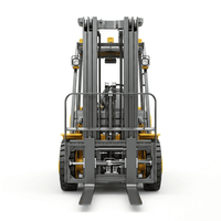 Raelon FG35 7700lbs LPG forklift front view with mast and forks