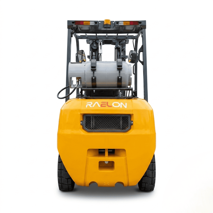 Raelon FG35 7700lbs LPG forklift rear view