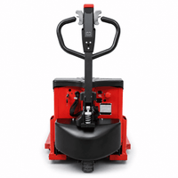 Raelon MN-01 6600lbs all-terrain electric pallet truck front view with wide forks