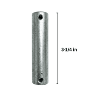 Raelon polyurethane pallet truck roller set with 6204 bearings including axle pin and retaining clips