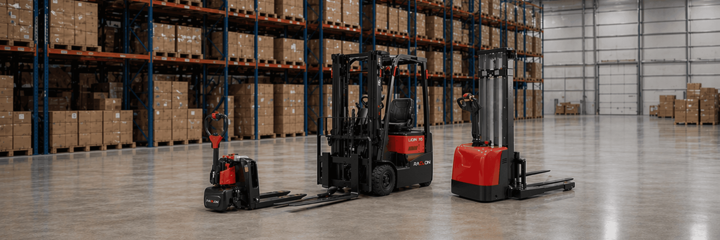 Raelon material handling equipment special offers in Canada