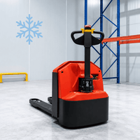 Raelon WPL202 electric pallet jack cold storage option for refrigerated warehouse use